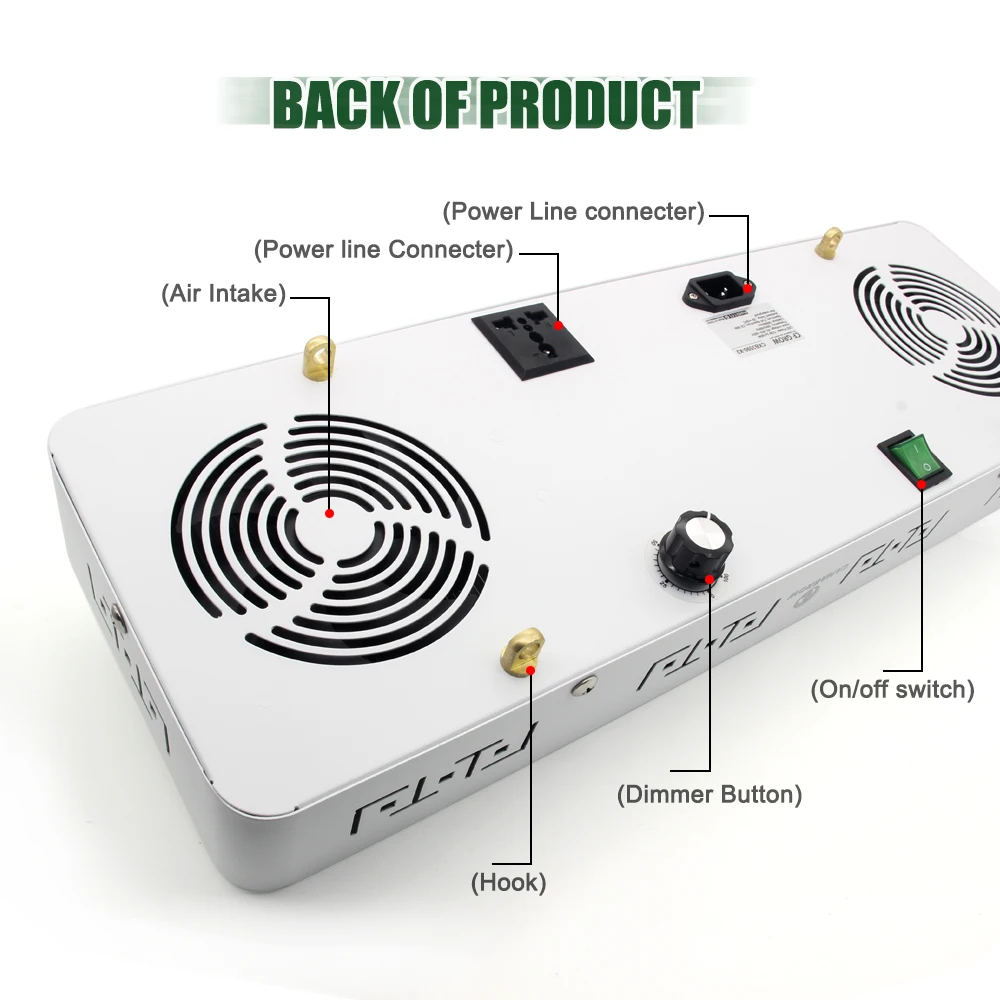 Диммируемый CREE CXB3590 100 Вт 200 3500K COB светодиодный светильник для выращивания
