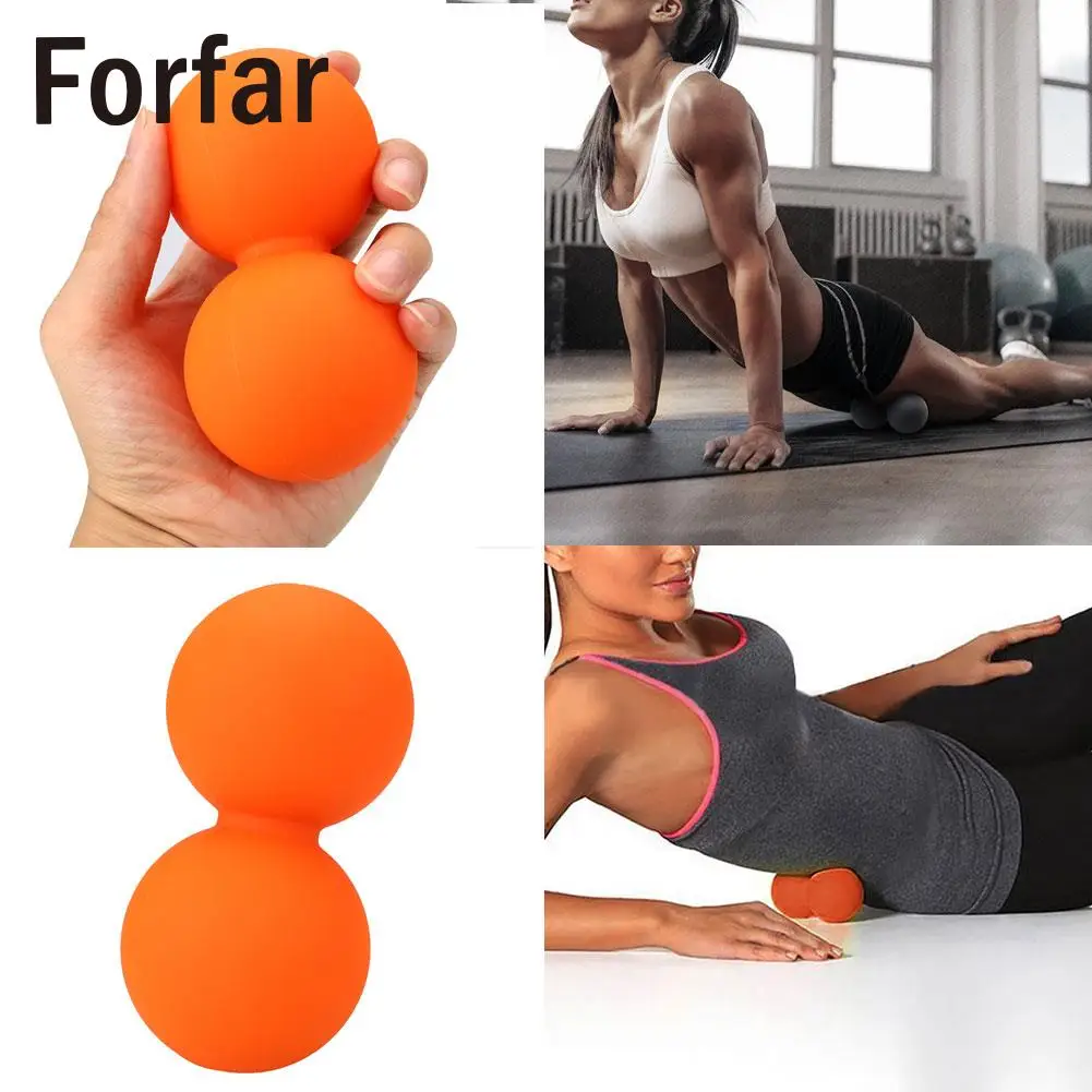 Forfar Double Lacrosse Myofascial Trigger Release Massage Cross Ball