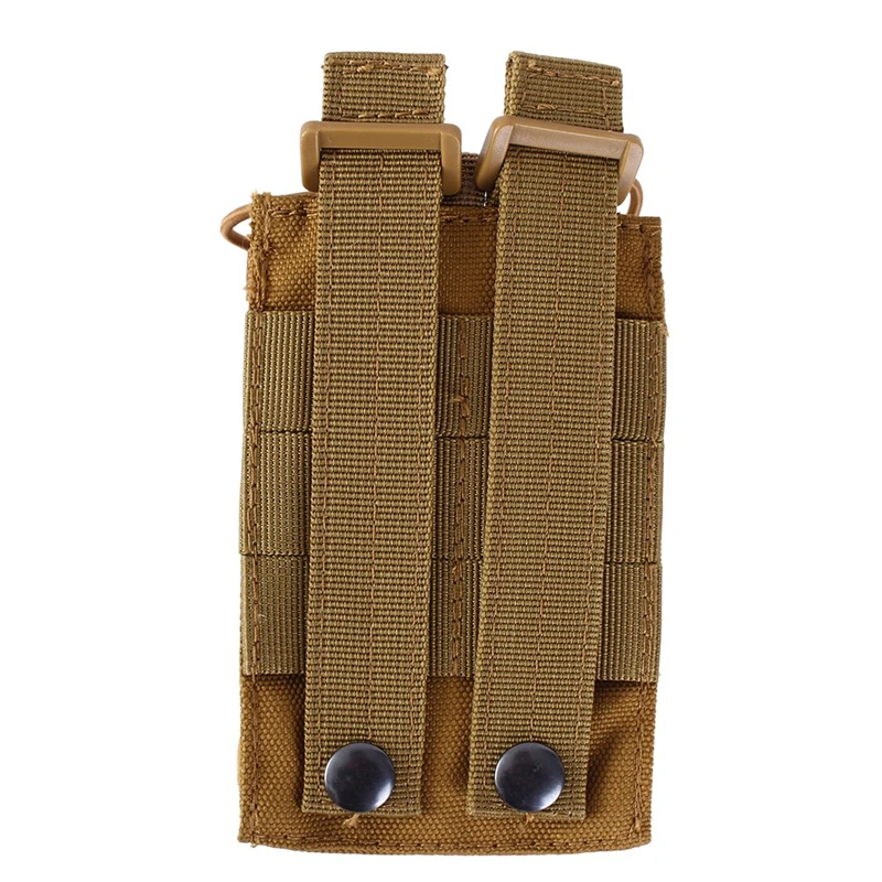 Тактический Molle Walkie-talkie Pouch Interphone Storage Bag Открытый Molle Radio Pouch для военного использования Walkie-Talkie Чехол-держатель