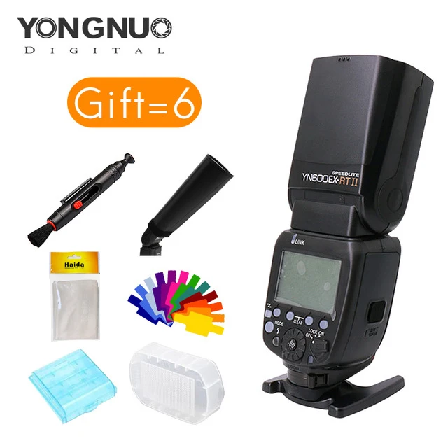 Yongnuo YN600EXRT II Speedlite 1/8000s скорость затвора фотоэлектрический цитируемый вспышка и 2 4G