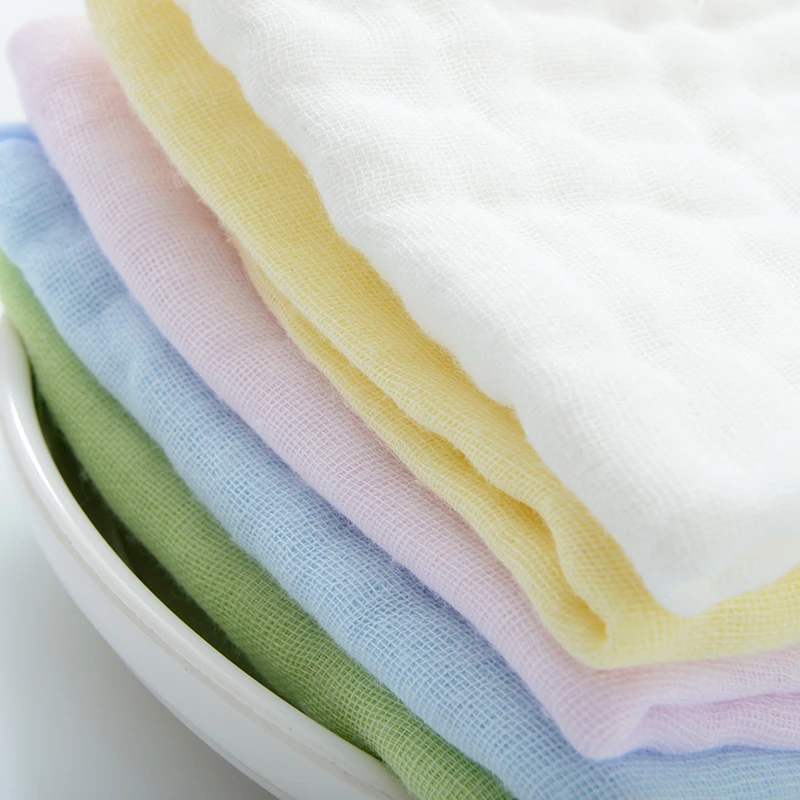 12 слоев моющийся многоразовый одежды для маленьких детей, памперсы подгузники вставки из микрофибры Однотонная Одежда Мягкий носовой