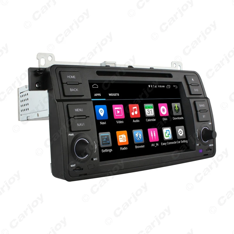 Discount LEEWA 7" Android 6.0 (64bit) DDR3 2G/32G/4G Car DVD GPS Radio Head Unit For BMW 3 Series MG ZT/Rover 75/For BMW 3 Series E46/M3 4