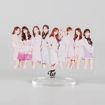 

TWICE BLACKPINK Acrylic Reality Stand Humanoid Transparent Cute Desktop Decoration Stop Sign Dropshipping
