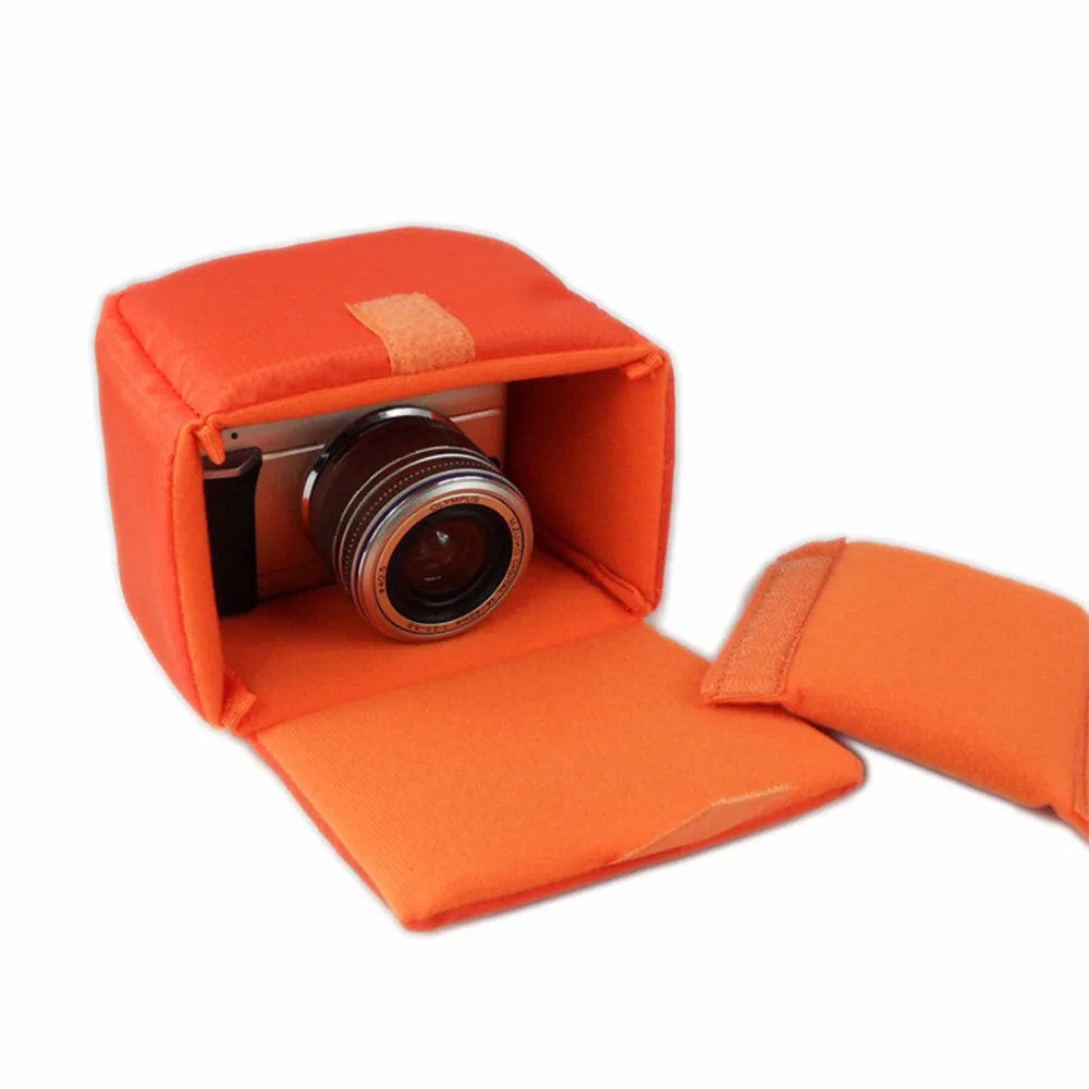 High quality Protector Padded Camera Lens Bag Case DSLR Insert Pouch