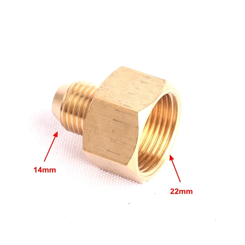 2 шт. внешний диаметр 14 мм внутренний диаметр 22 мм медь конвертер разъем давление шайба латунь быстрый разъем