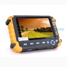 Лучший портативный IV8W 5MP AHD TVI 4MP CVI аналоговая камера безопасности тест er 5 дюймовый тестер системы скрытого видеонаблюдения монитор VGA HDMI вход UTP кабель тест