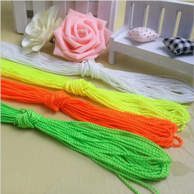 100pcs/pack Yoyo String Accessories Gyro Polyester Nylon Rope Yoyo Rope