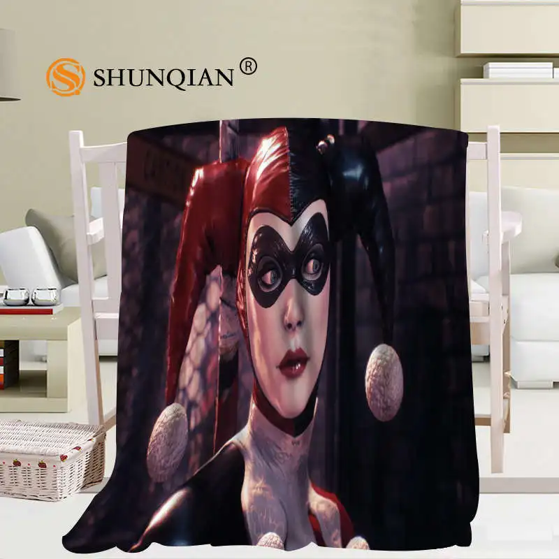 Изготовленное на заказ одеяло Манта Харли Куинн диван/кровать/Самолет путешествия постельные пледы набор 56x80 дюймов 50X60 дюймов 40X50 дюймов - Цвет: Blanket