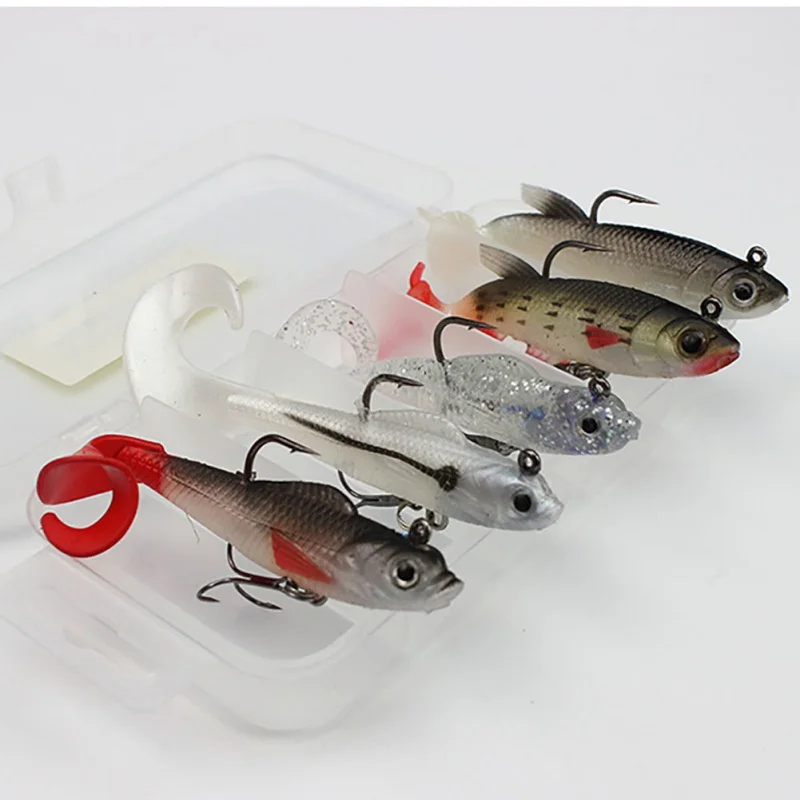 

Fishing Tackle Artificial Make 5 Model Quality Professional Bait Set Mixed Fishing Lures 5pcs/Lot Fishing Wobbler Fishing Lure