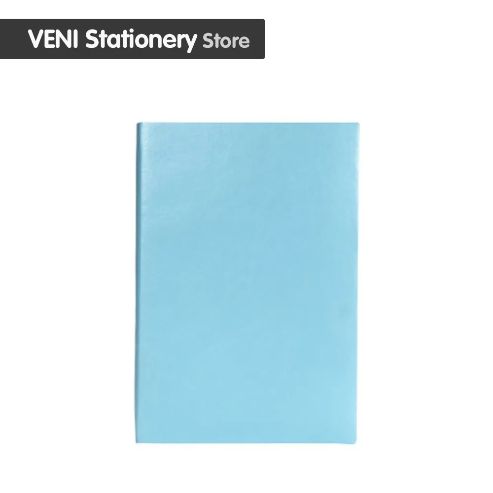 

Leather diary Planner Sky blue pink white business notebook Office business Notepad Supplies de note stationery School Student
