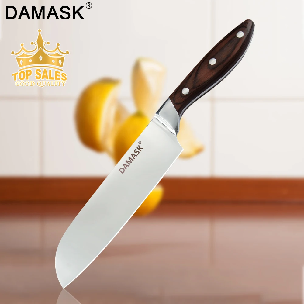 Дамаск высокого качества нож из нержавеющей стали японский Кук Секач шеф-повара набор профессиональные универсальные кухонные ножи кухонные инструменты
