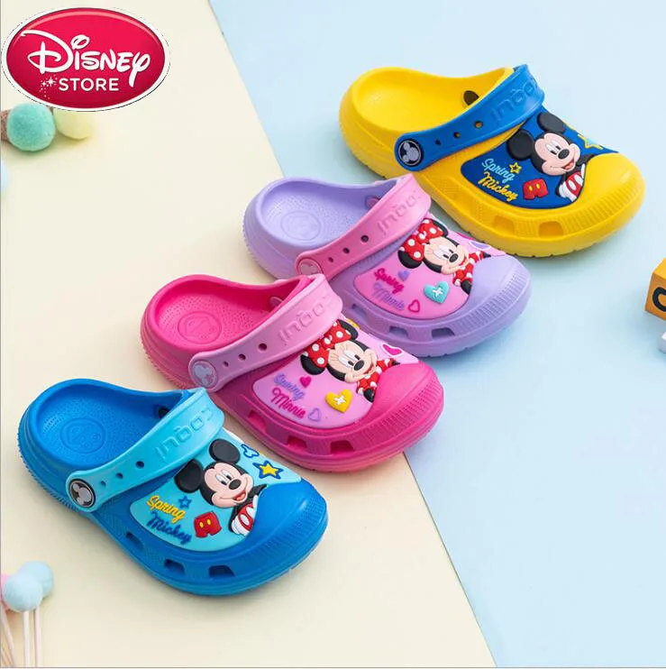 

Disney Toddler Slippers Children Flip Flops Shoes Beach Cartoon for Kids Summer Sandals Girls Boys