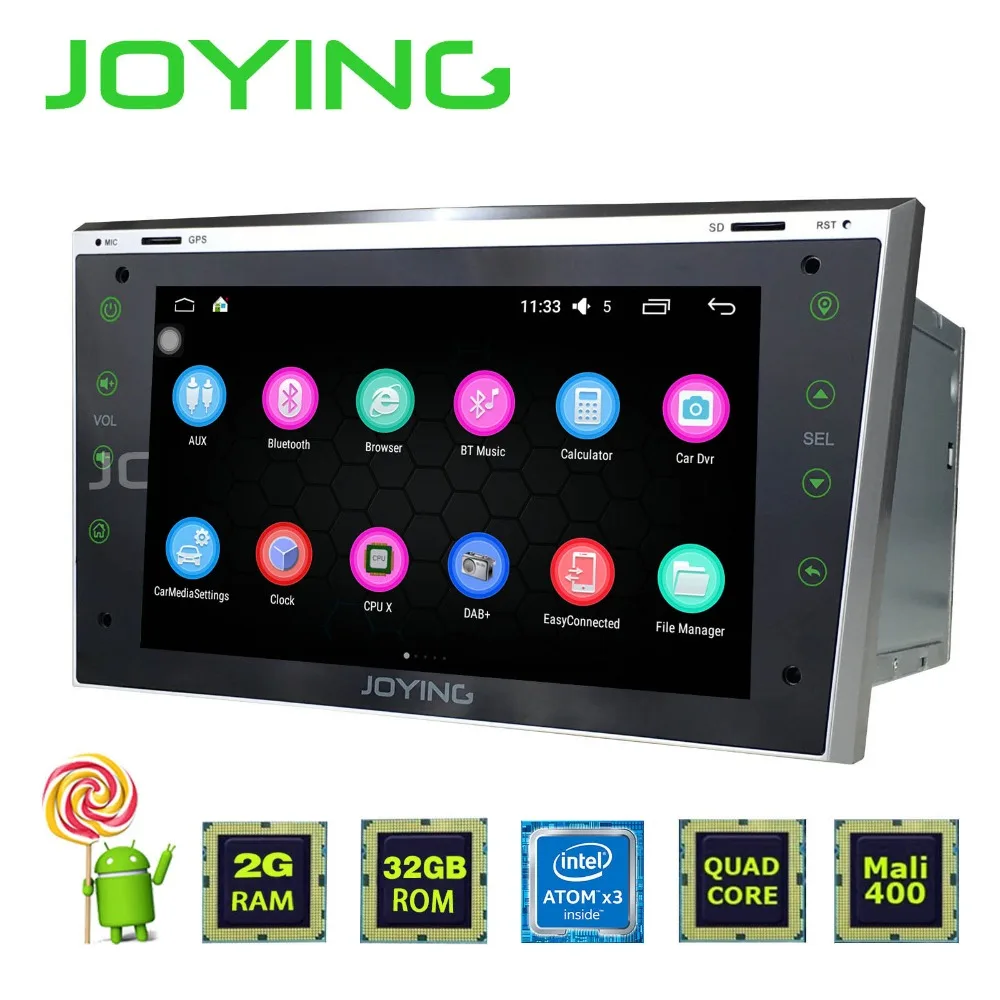 Joying 7 2GB 32GB Double 2 Din Android 5 1 Car Radio Quad Core Stereo Head