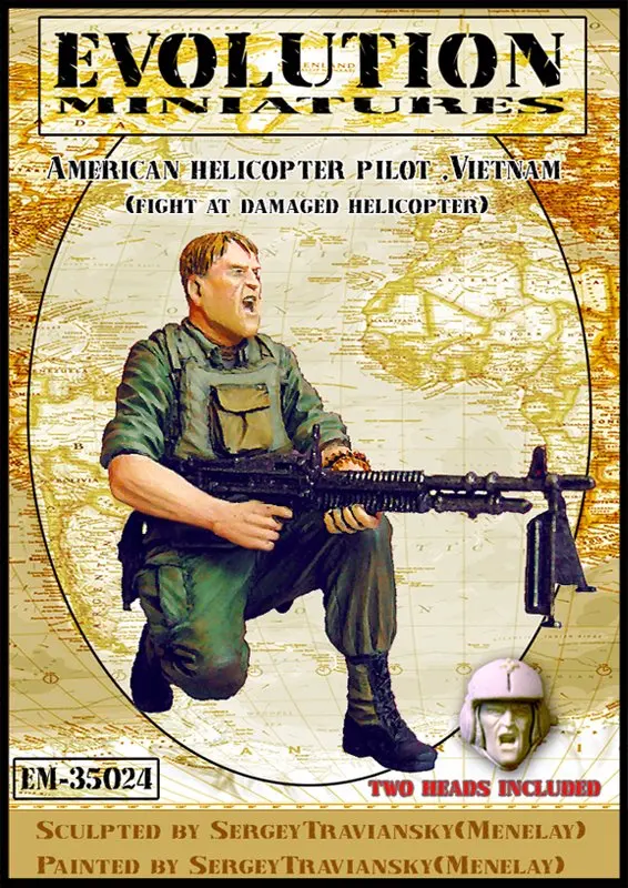 

Pre order goods-EM 35024 1/35 Vietnam U.S. helicopter crew