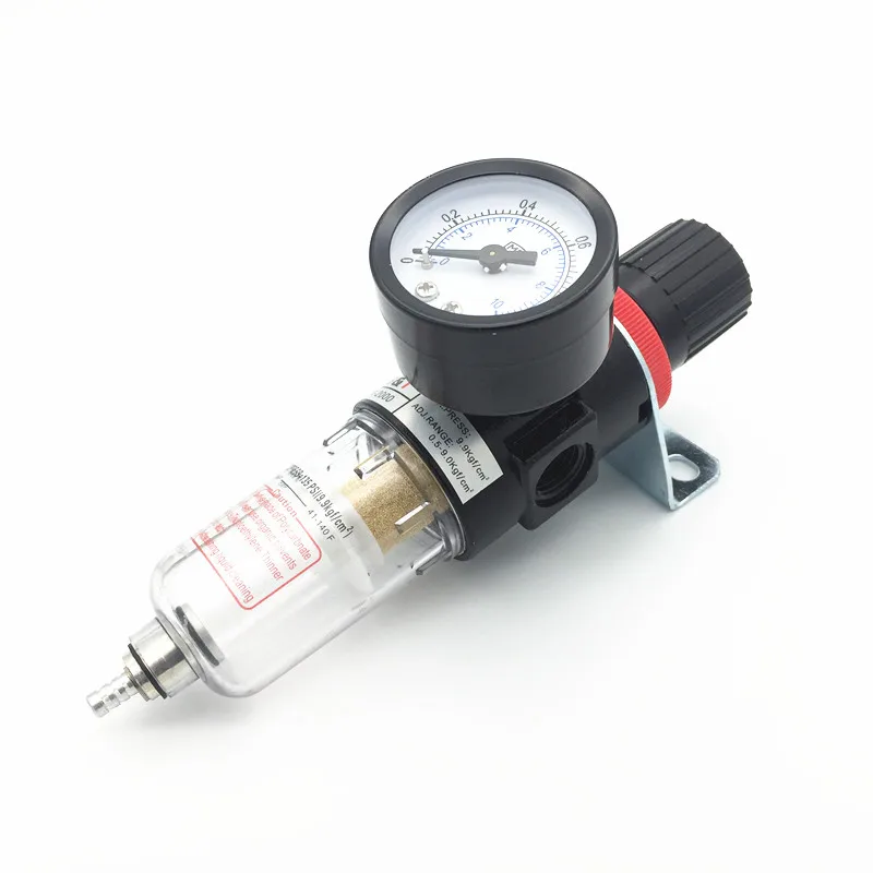 

Pneumatic parts air source treatment Unit AFR2000 1/4" air filter pressure regulator Reducing Valve free shipping