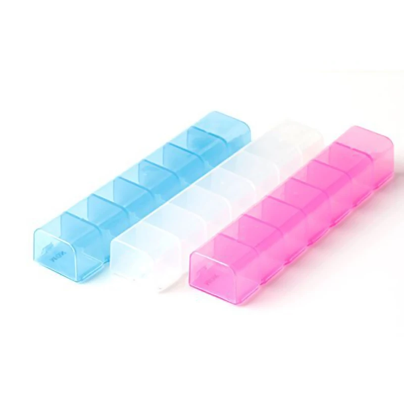 7 Days Weekly Tablet Pill Medicine Box Holder Storage Organizer Container Case Pill Box HG99