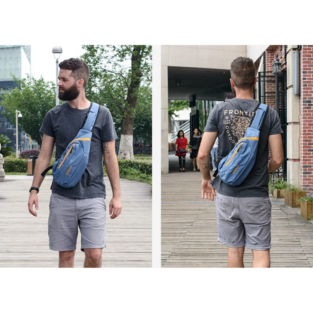 Naturehike Для мужчин Crossbody Сумки Грудь водонепроницаемый Сумки для мужчин Открытый Туризм Фитнес Велоспорт Спорт сумка Bolsas