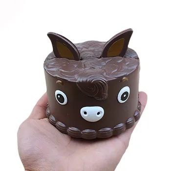 

Kawaii Donkey Cake Squishies Doll Slow Rising Stress Relief Squeeze Toys Scented for Baby Kids Birthday Gift Anti Stress Toy