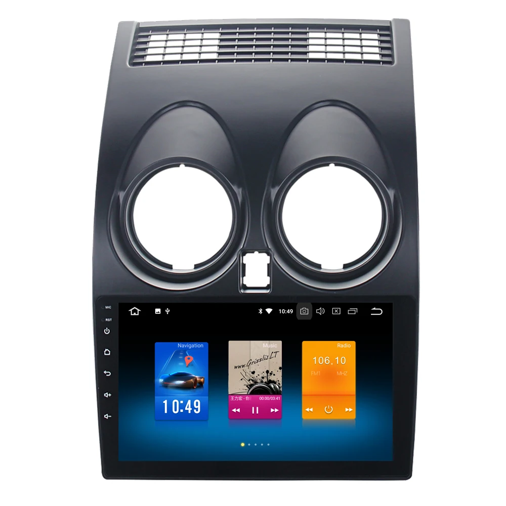 Sale RoverOne Car Multimedia System For Nissan Qashqai 2008 - 2014 Android 9.0 Octa Core Radio GPS Navigation Media Player PhoneLink 1