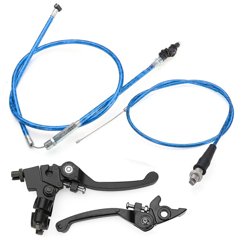 Left Right Brake Lever Set With Clutch Cable Clutch Cable Fit For CRF50