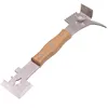 1 Pcs Standard scraper Stainless steel Bee pollen shovel Apiary Suit beekeeper Beekeeping tools Honey Bee Hives equipment 6