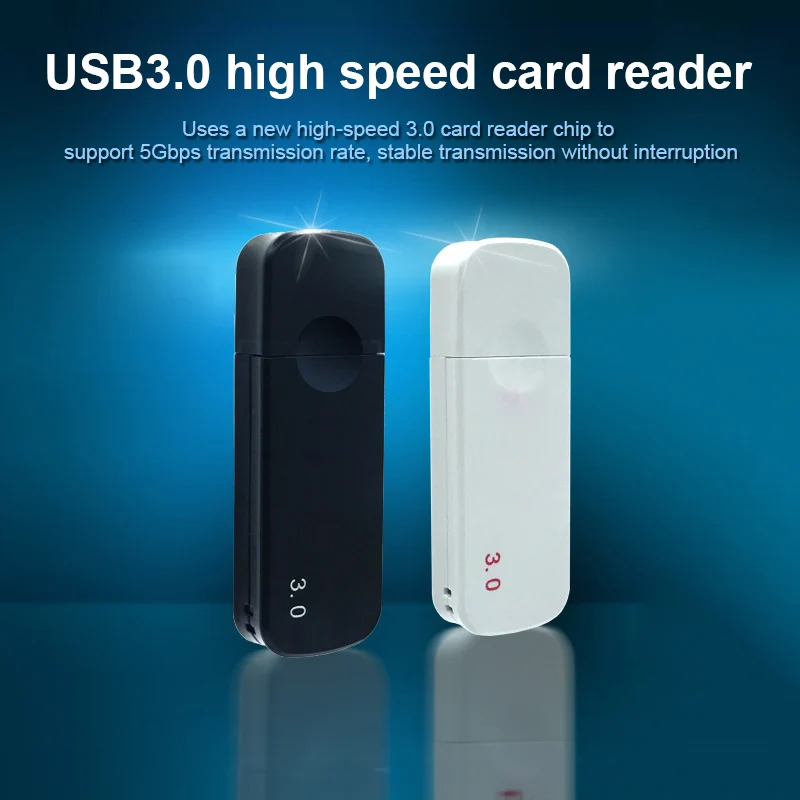 

High Speed USB 3.0 TF Card Reader Kit Micro SDHC Card Adapter Converter for PC Laptop Computer QJY99