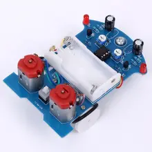D2-5 DIY Kit Intelligent Tracking Line RC Car Suite DC Motor Electronic Production Assembly Smart RC Car Accessories