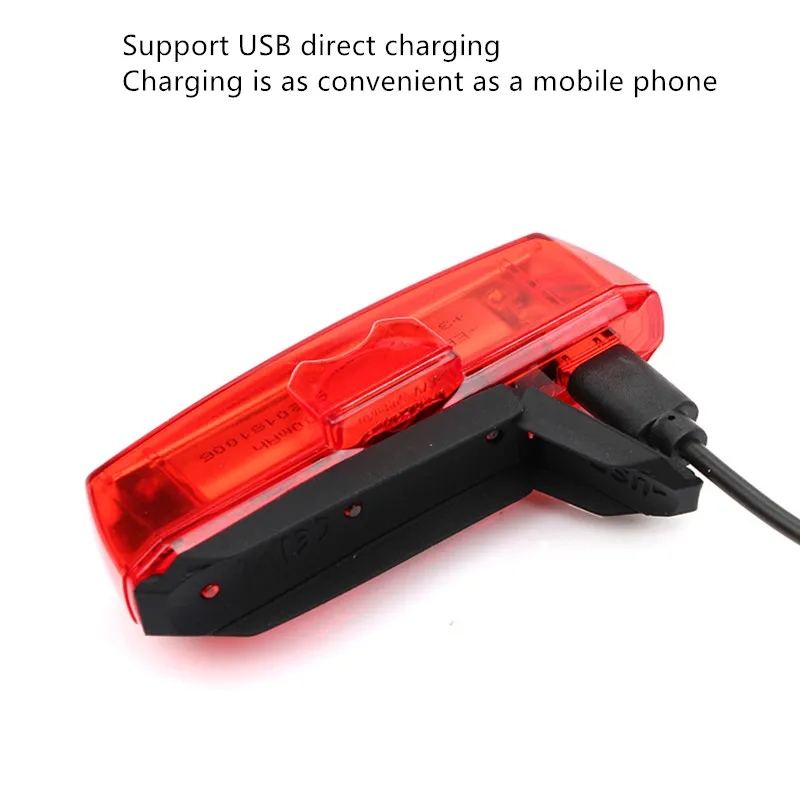 Sale GUB M-59  MTB road Micycle Rear Light  USB Charge LED Bike Safety light Cycling Automatic Brake Induction Taillight 500mAH 0