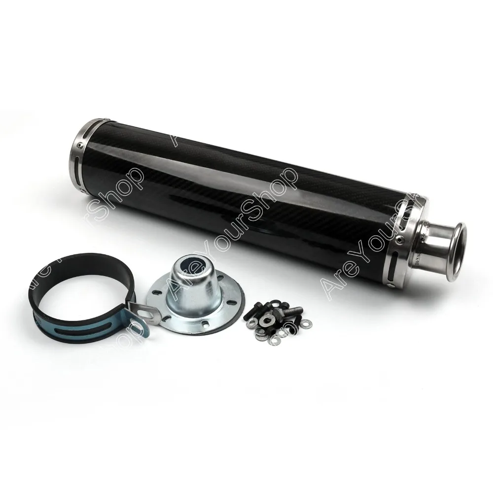 carbon fiber motorcycle exhaust