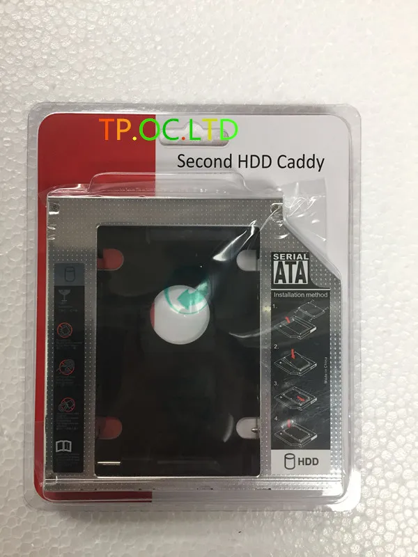 Adattatore Caddy Ssd Hd Hdd 2 ° Disco Rigido Da 12.7Mm Per Hp Elitebook 8460P 8470P 8560P 8570P 8760P