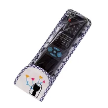 Современный пылезащитный чехол из хлопка и льна пылезащитный чехол мультяшный пульт дистанционного управления чехол пульт дистанционного управления ткань пылезащитный Декор для гостиной