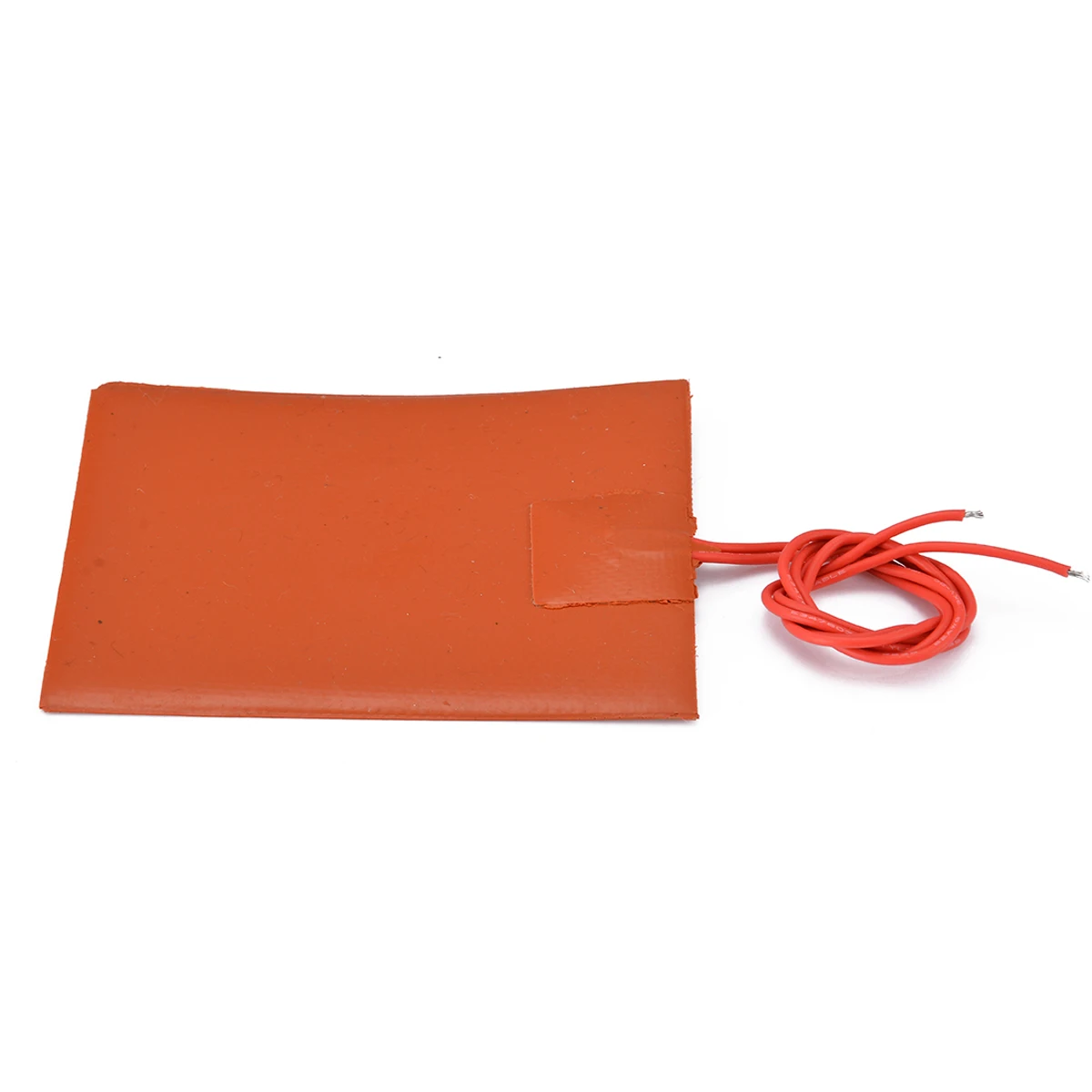 80x100mm 12V DC 20W Flexible Waterproof Silicone Heater Bed Pad For 3D Printer Heat Bed Electric Pads Red