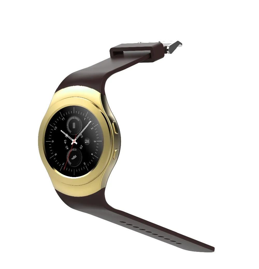 Bluetooth Smart Watch AS2 S2 Smartwatch ROTATING BEZEL clock for apple