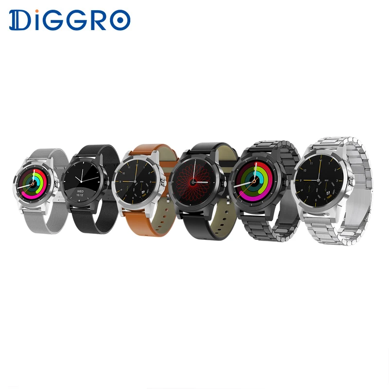 

Diggro DI03 Plus Bluetooth Smart watch Waterproof Heart Rate Monitor Pedometer Sleep Monitor for Android & IOS pk DI02