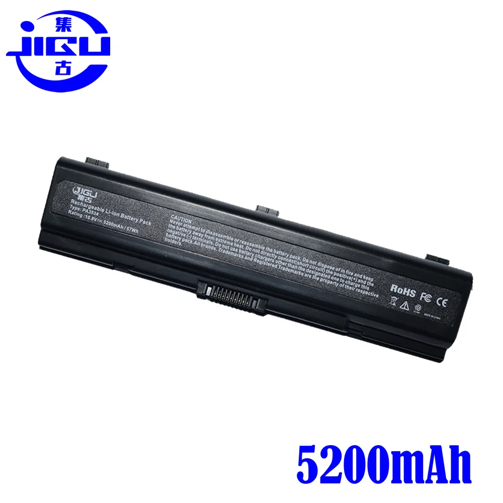 JIGU Новый 6 ячейный Аккумулятор для ноутбука Toshiba Satellite A200 A205 A210 A215 A300 L300 M200|battery for