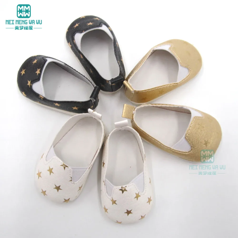 

Fashionable Variety baby shoes for dolls fit 43 cm new born doll accessories and American doll
