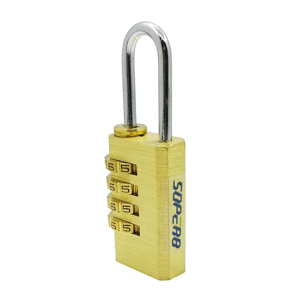 Kuat Kuningan Pintu Gerbang Gembok Kode Reset Kunci Kombinasi 4 Kelompok Password Kabinet Furniture Alat Kotak Case Keyless Kunci Combination Lock Keyless Lockpadlock Code Aliexpress