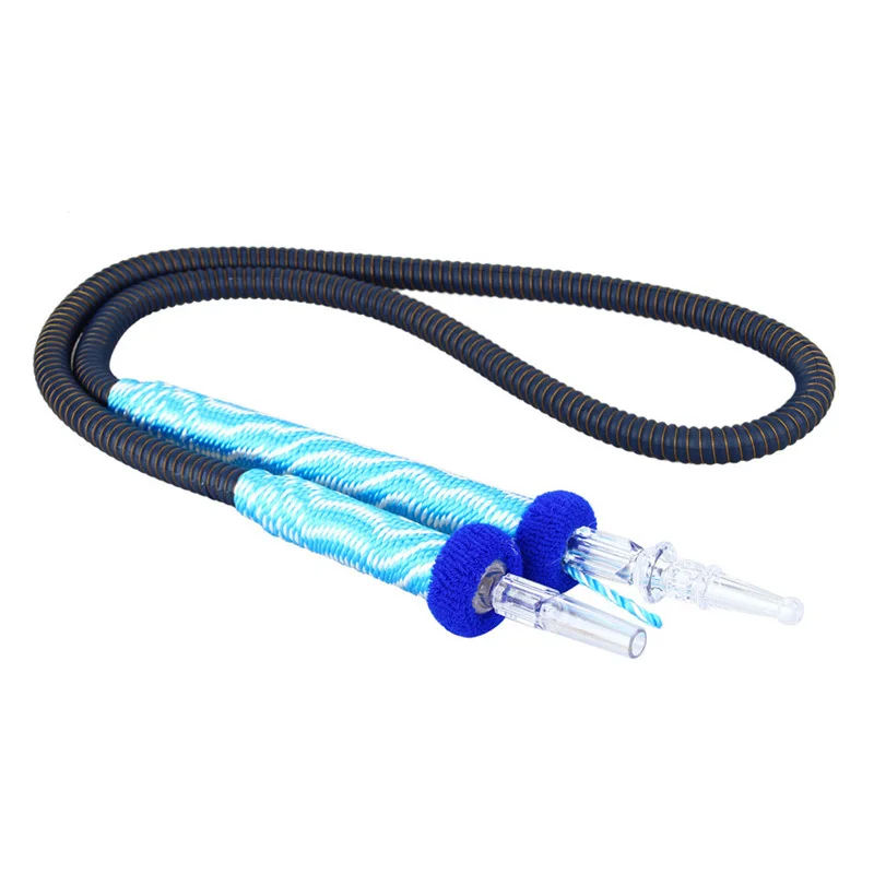 Hookah Shisha Ceramic Head Leather Water Hose 2m Length Hookah Straw