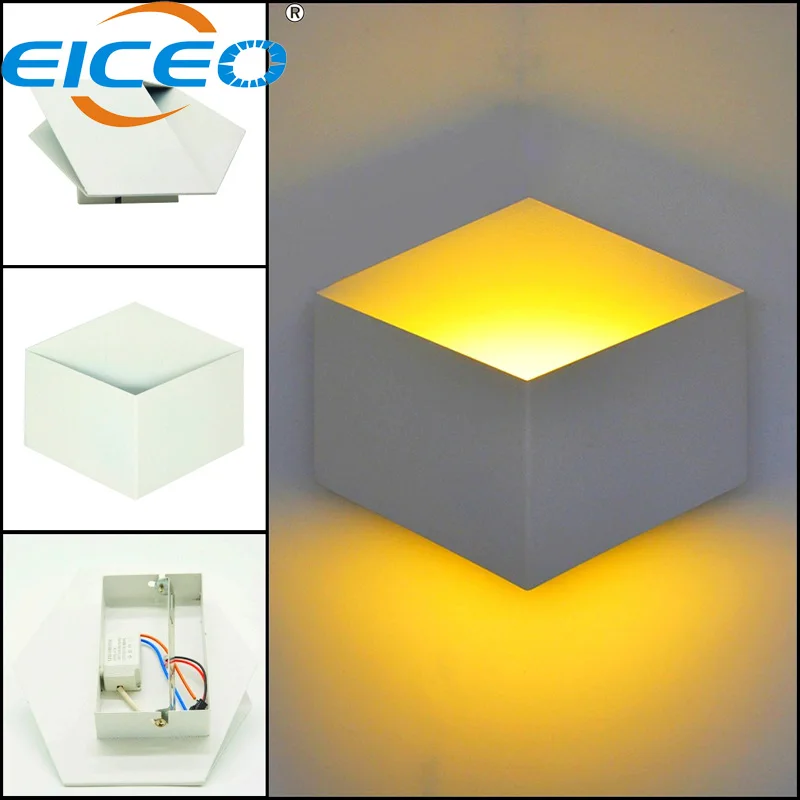 

2018 Industrial Up Down LED Wall Lamp Wholesale Staircase Corridors Guest Bedroom Hotel Bedside External Interior Wall Light