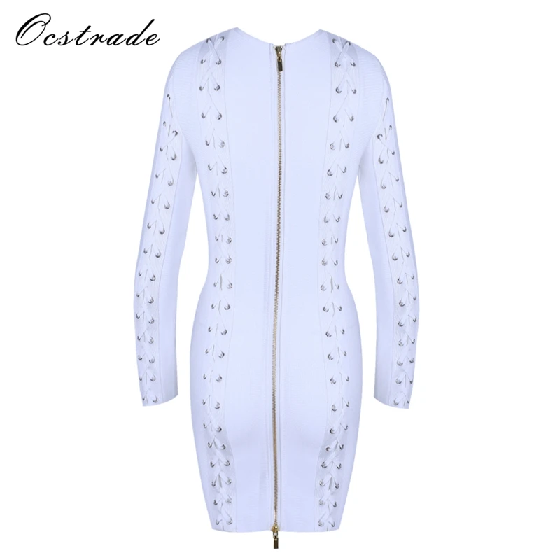Ocstrade-Women-Fashion-New-2017-Autumn-Winter-White-Suedette-Lace-Up-Bodycon-Dress-Sexy-Party-Mini(1)