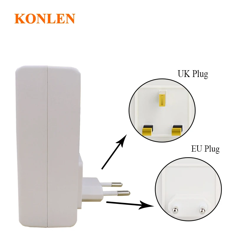 KONLEN 10A GSM розетка релейный переключатель дистанционного управления дома SMS Телефонный звонок приложение Smart EU UK Plug
