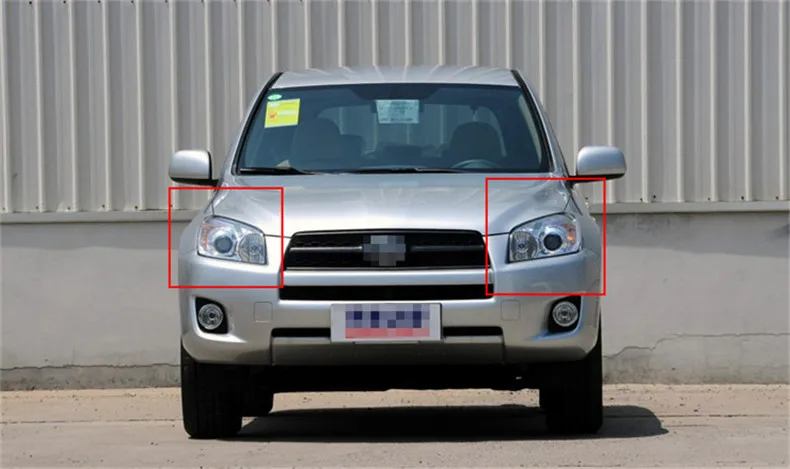 Ownsun оригинальная замена Chorme корпус галогенные фары для Toyota RAV4 2009-2012