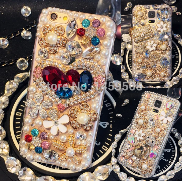 For Huawei Y6 Pro Handmade Luxury Rhinestone phone cases Crystal cover |