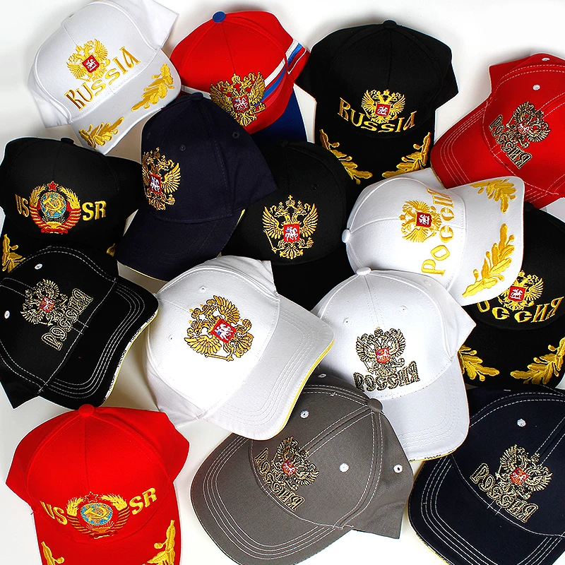 Новинка, унисекс, хлопковая уличная бейсболка, герб России, вышивка, Snapback, модные спортивные шапки для мужчин и женщин, патриот, Кепка для гольфа, s