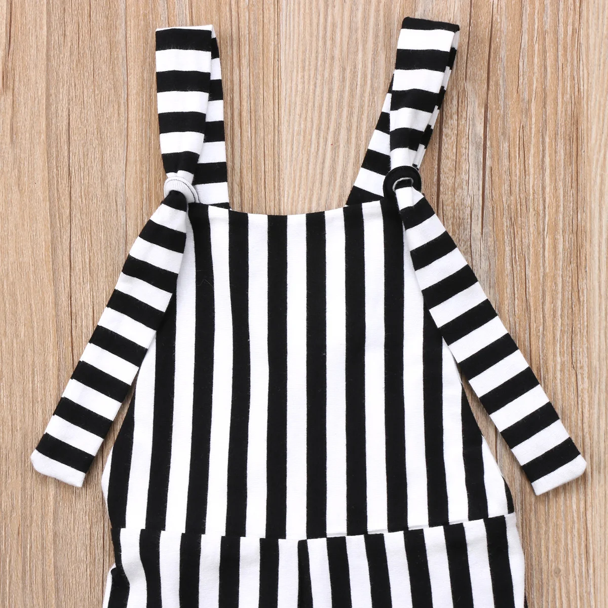 US Stock Toddler Kids Baby Girl Stripe Brace Pants Overalls Jumper Romper Outfit