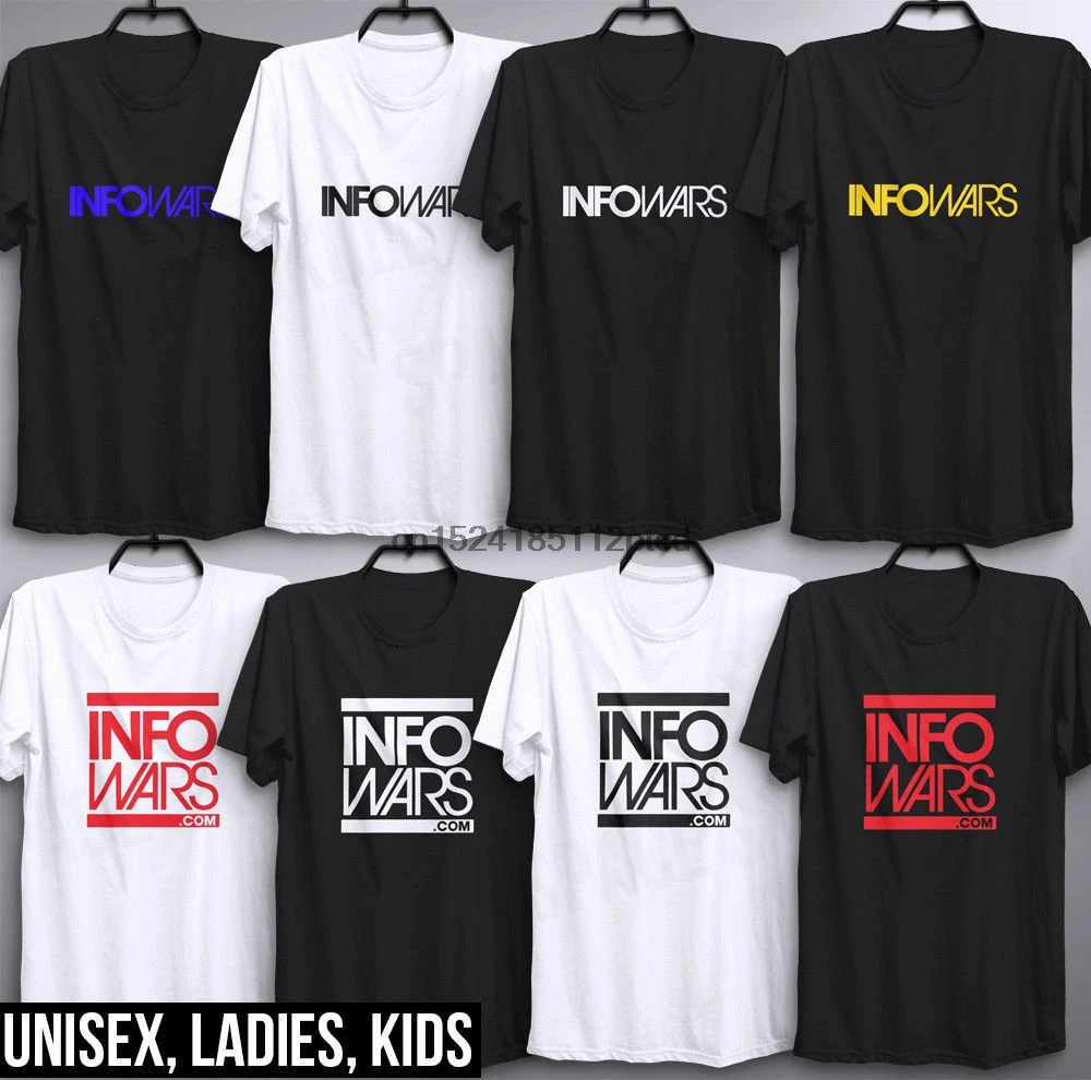 

Alex Jones T Shirt Infowars Info Wars 1776 Brain Force Super Male Vitality right