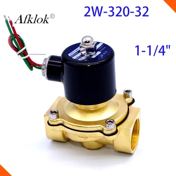 

2/2 Solenoid Valve Water 12v DN32 Normally Closed Direct Aciting Electric Gas Valve VITON for Zero Pressure