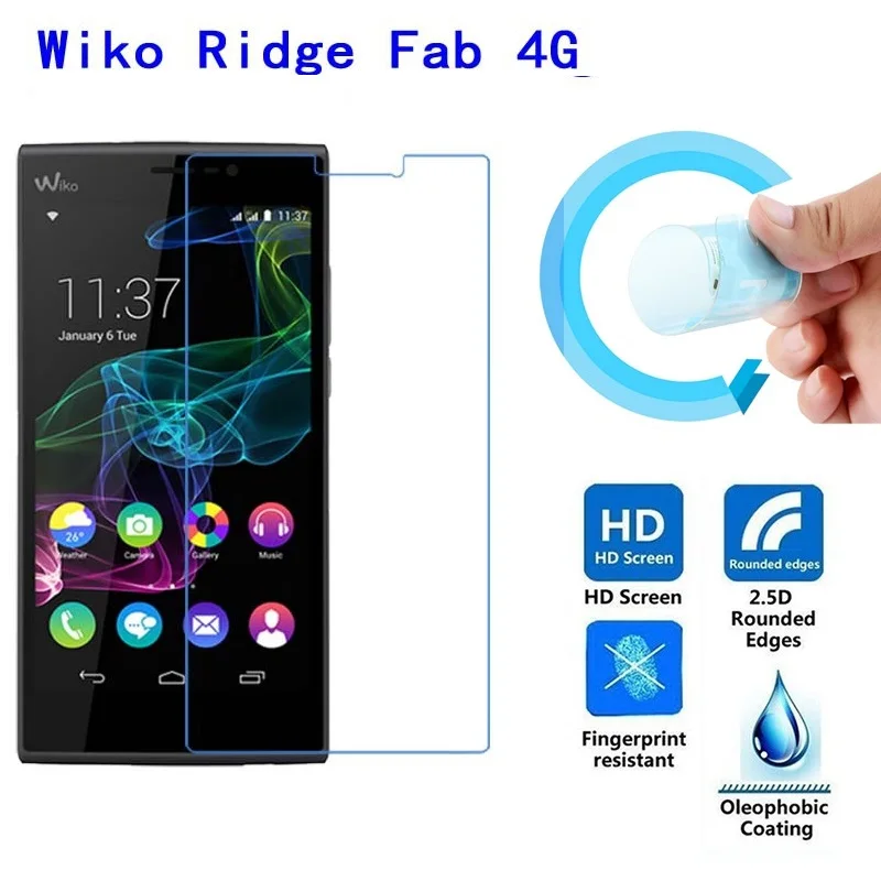Wiko Ридж Fab 4 г M536 Экран защитная пленка ультра тонкий HD Ясно Pet Мягкая Защитная для