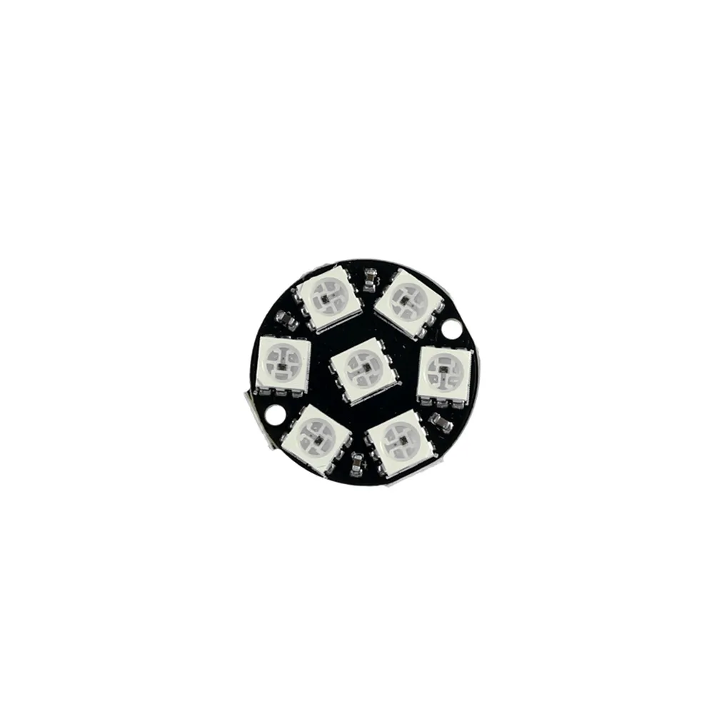 Умная электроника KJ363 7-битная светодиодная s WS2812 5050 RGB кольцевая лампа светильник