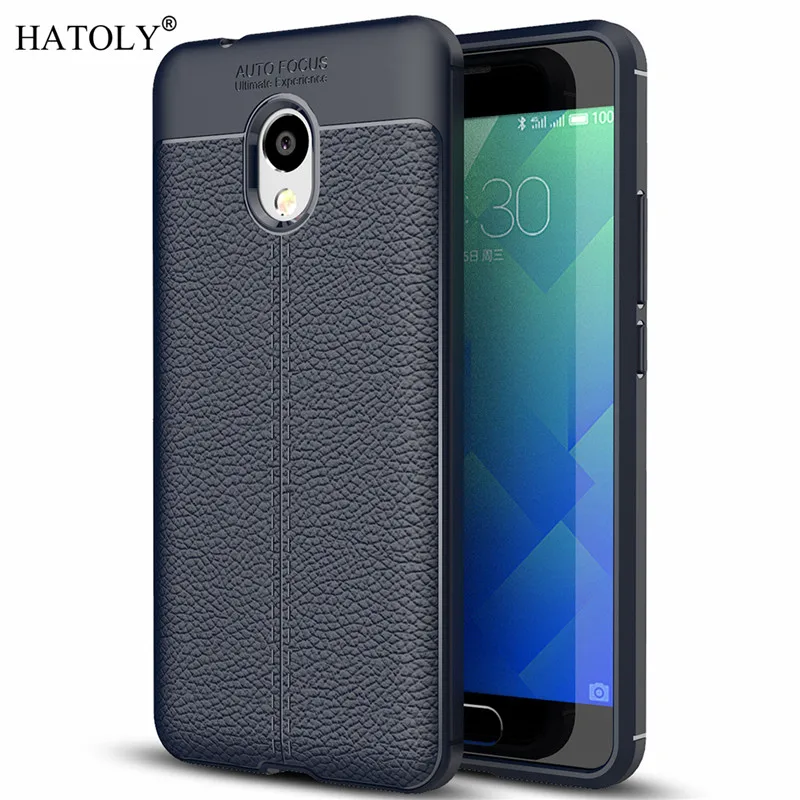 

HATOLY Case For fundas Meizu M5S Pattern PU Leather Dirty Resistant Soft TPU Silicone Back Cover Case For Meizu M5S Mini 5.2"